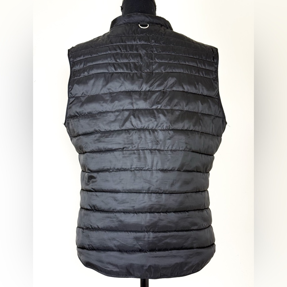 Desigual Floral Puffer Snap On Vest-XL - Picture 4 of 9